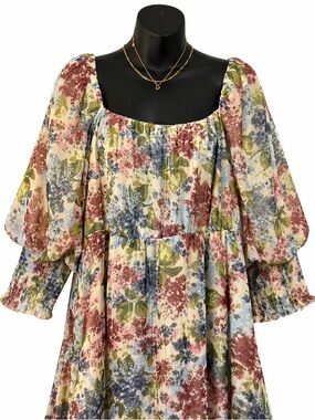 Cato Floral Dress – Size XL